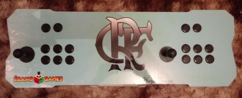 Fliperama Portátil Duplo Flamengo